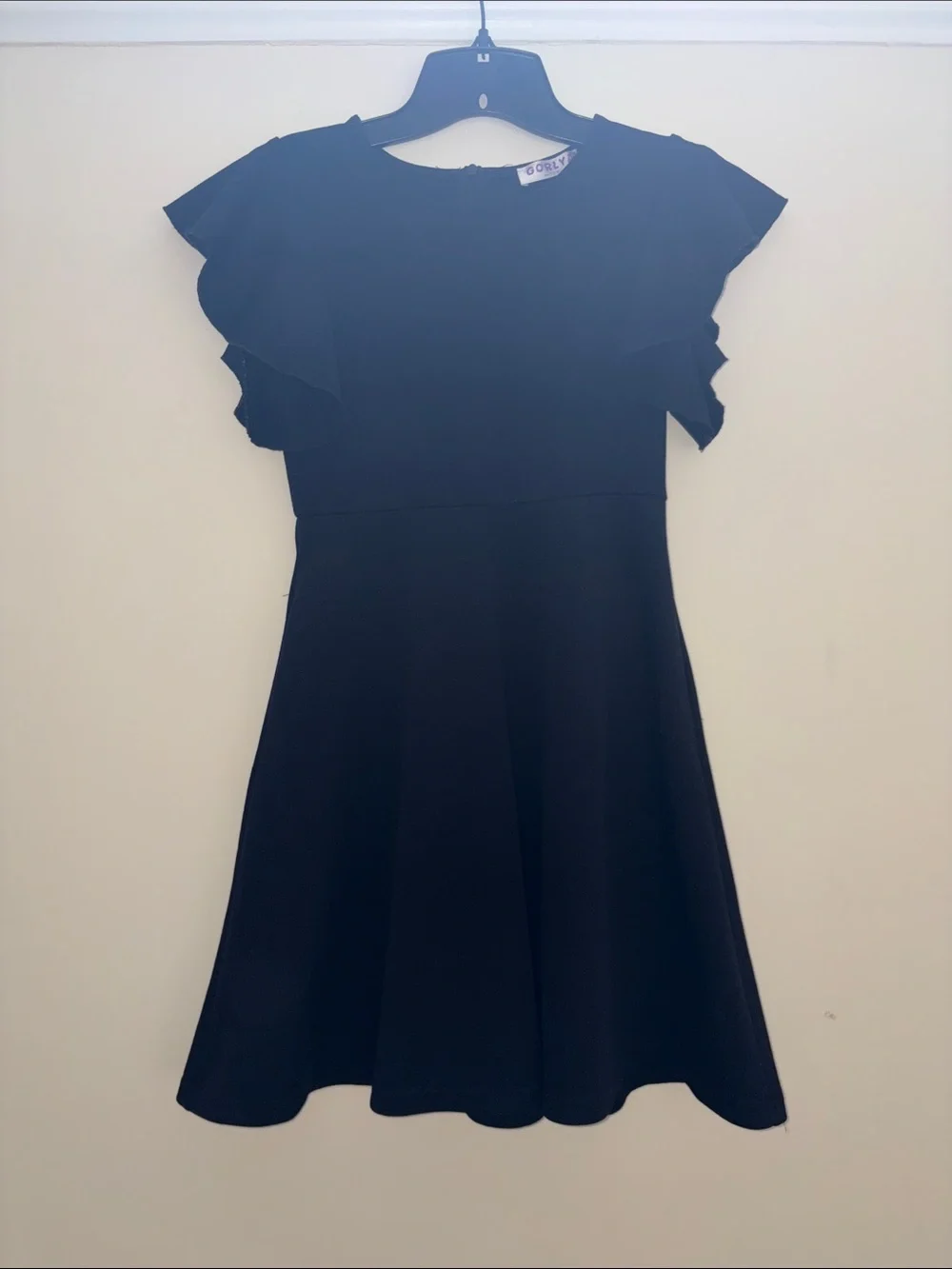 Black dress with pockets